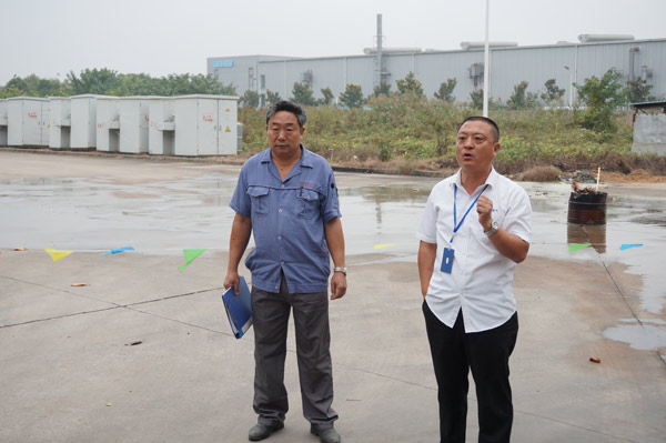 2017年10月10日公司组织消防演练